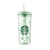 星巴克 绿野秘境款清透吸管杯11149179 商品缩略图1