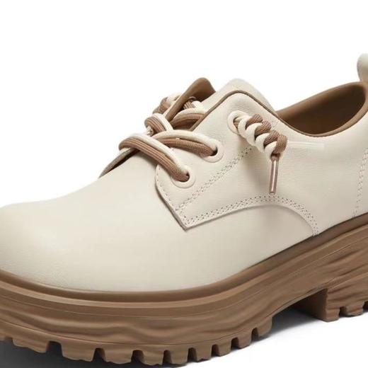 2楼天美意女鞋BI011学院厚底乐福鞋英伦小皮鞋 商品图1