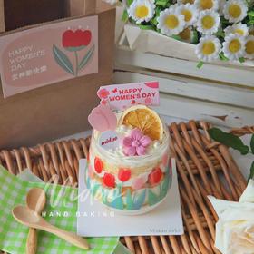 浪漫女神节 郁金香玻璃杯