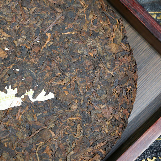 老茶分享 吉顺号2006年干仓老茶经典大红印普洱熟茶357克/饼 商品图4