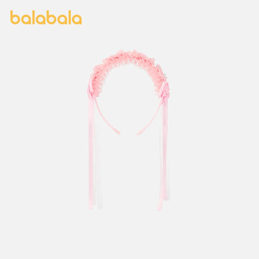 巴拉巴拉儿童头饰女童发饰可爱不伤发头花小女孩花环流苏甜美发箍 商品图1