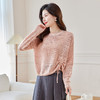 CC27-2426镂空长袖t恤女针织打底衫2024春新款别致绝美小上衣洋气小衫批发 商品缩略图1