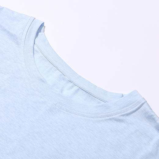 都市丽人生活家居春夏睡衣女32支CVC单面家居服薄款短袖裙女士棉质睡裙LH46B6 商品图5