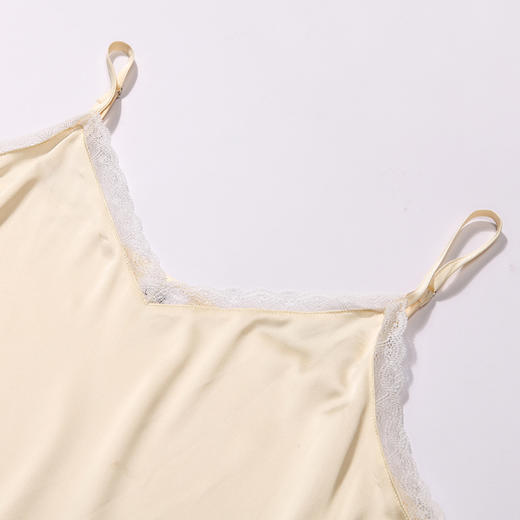 都市丽人生活家居春夏睡衣女缎面丝家居服薄款吊带裙女士丝质睡裙LH46B8 商品图5