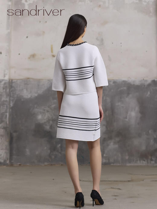 精梳棉针织股波短裙SJS96W012N 商品图5