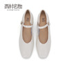 西村名物2024春季新款软底舒适法式气质真皮玛丽珍鞋仙女鞋X24AE10521 商品缩略图2