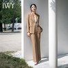 IWY/深卡其西装套装春款通勤上班服装高级设计感西服医美工装C14211+P34211 商品缩略图3