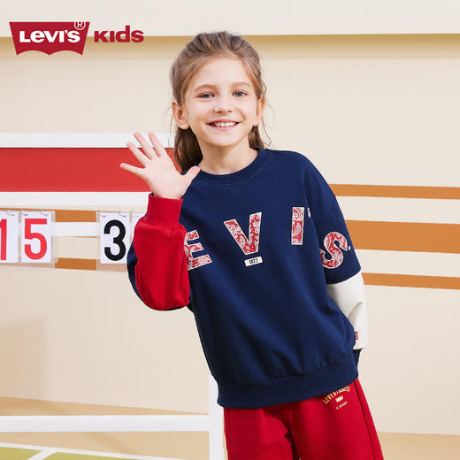 LEVIS 春 大童小童 儿童童装卫衣 LVB-FW-K770 商品图2
