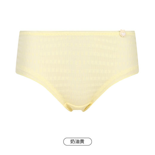 都市丽人基础系列薄透丝滑内裤女锦泳提花女士内裤速干低腰三角内裤LK43A1 商品图10