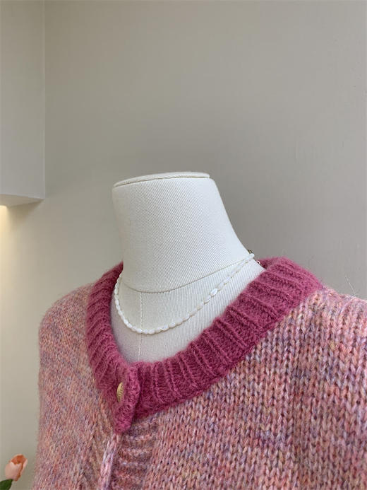 春天花纱粉嫩开衫 商品图8