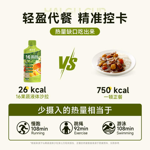 麦谷村16果蔬液体沙拉nfc原榨果蔬汁膳食纤维轻液断代餐 商品图2