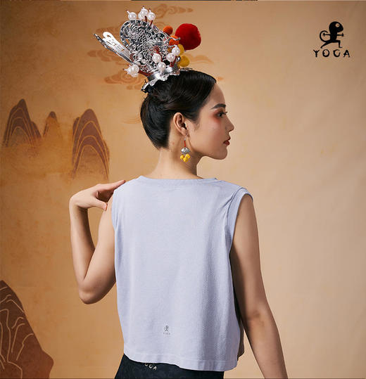 壁虎瑜伽【2402SY274】宽松亲肤背心【5天发货】 商品图2