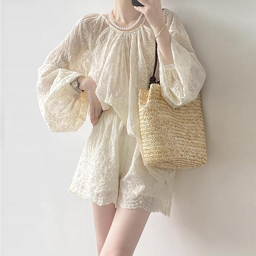 裁缝学苑AQ243天丝长袖上衣+短裤夏季套装纸样女装防晒两件套打板 商品图3