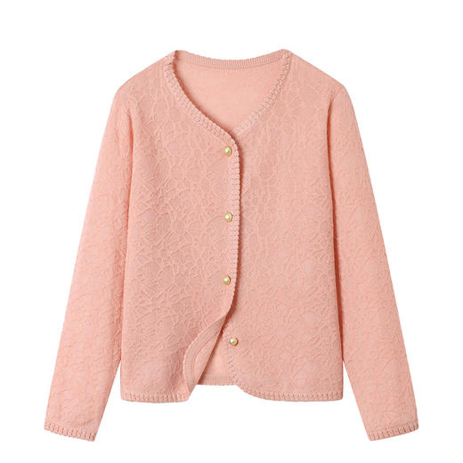 CC16-6817小香风外套女2024新款长袖小众短款春秋二八月新中式小个子上衣薄 商品图4