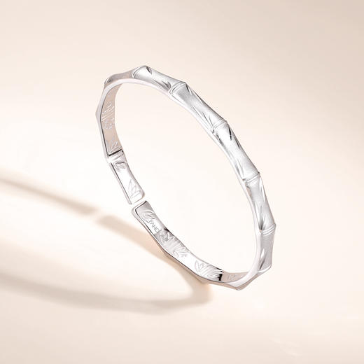 【竹影足银手镯】Fanci范琦999足银手饰送妈妈礼物 下单赠精美礼盒+顺丰速运+运费险 商品图2