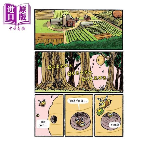 【中商原版】桥梁漫画 豌豆 蜂后和杰伊2王冠危机Pea Bee & Jay #2 Wannabees英文原版进口 儿童图画图像小说 漫画故事 6-10岁 商品图1