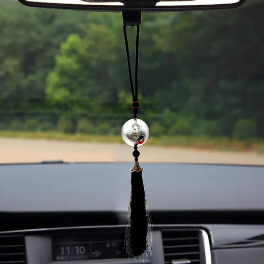 纯银足球挂件 银球寓意赢球 含纯银6.8克 商品图11