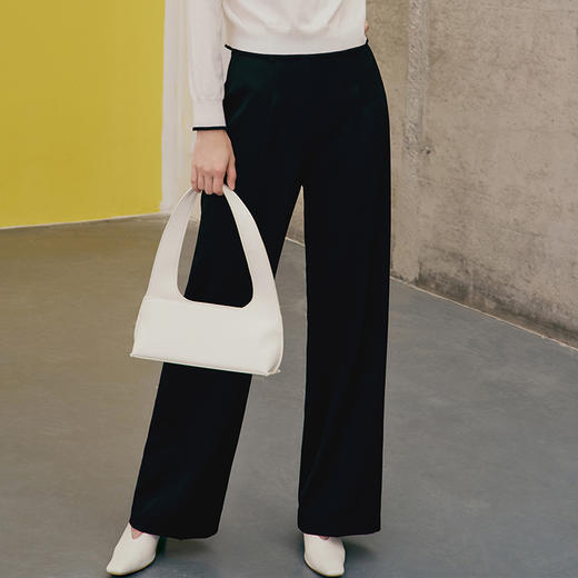 EITIE爱特爱春季新款显瘦直筒裤子7305002 商品图3