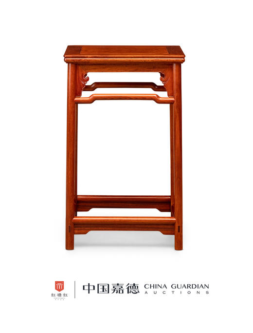 红桥红  家具严选  缅甸花梨（大果紫檀）【上博 四出头 官帽椅 茶几】 商品图0