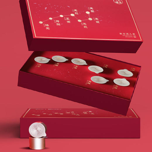 【包邮】太极禅苑江南七罐--东方美人茶大红礼盒（售后联系VX：neigoupai006） 商品图4