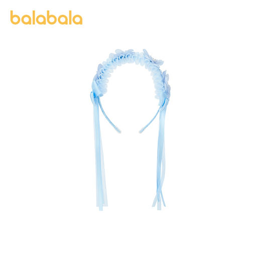 巴拉巴拉儿童头饰女童发饰可爱不伤发头花小女孩花环流苏甜美发箍 商品图4