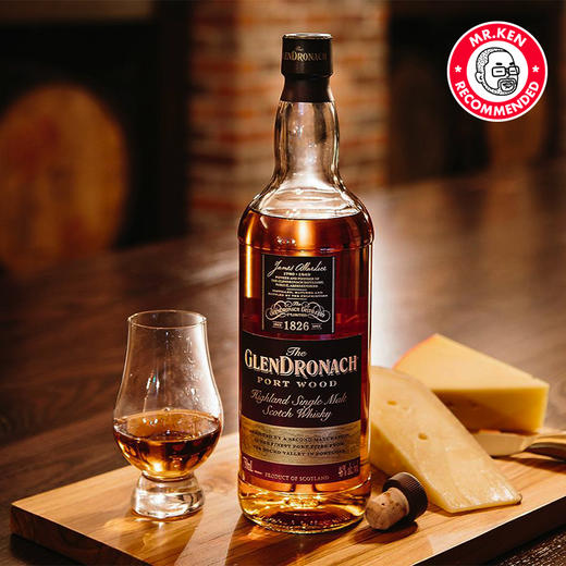 格兰多纳（Glendronach）波特桶单一麦芽苏格兰威士忌 商品图4
