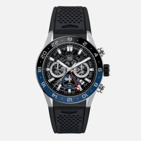泰格豪雅TAG Heuer 卡莱拉系列双时区计时码表 CBG2A1Z.FT6157