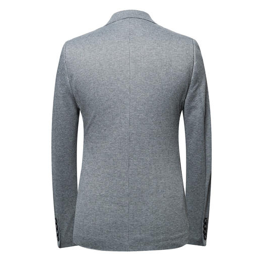 罗蒙 春秋男装 小西装外套 时尚休闲 两粒扣 千鸟格单西服 上衣外套 商品图3