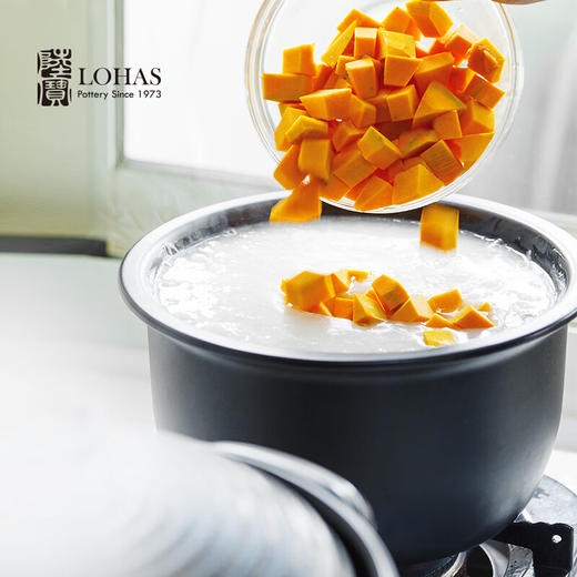 陆宝陶瓷内胆锅家用炖煮煲汤煮饭大同电锅适用安全无铅镉洋风健康内锅 洋风健康内锅-小 (1.5L) 商品图5