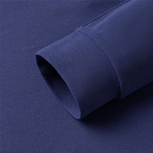 14LP3700114LP37001【仿丝光】罗蒙春秋男士提花领polo衫男长袖t恤男商务男士polo衫长袖 商品图7