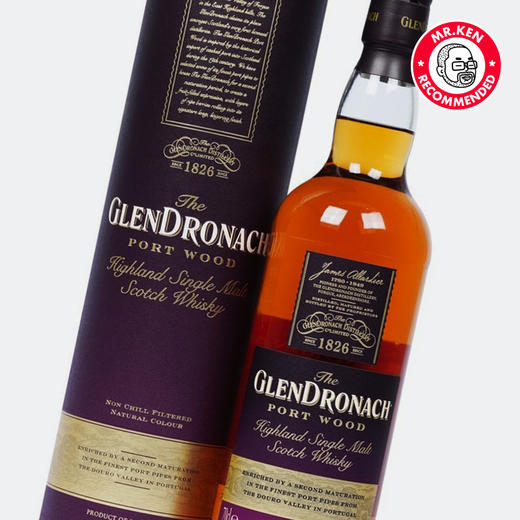 格兰多纳（Glendronach）波特桶单一麦芽苏格兰威士忌 商品图3