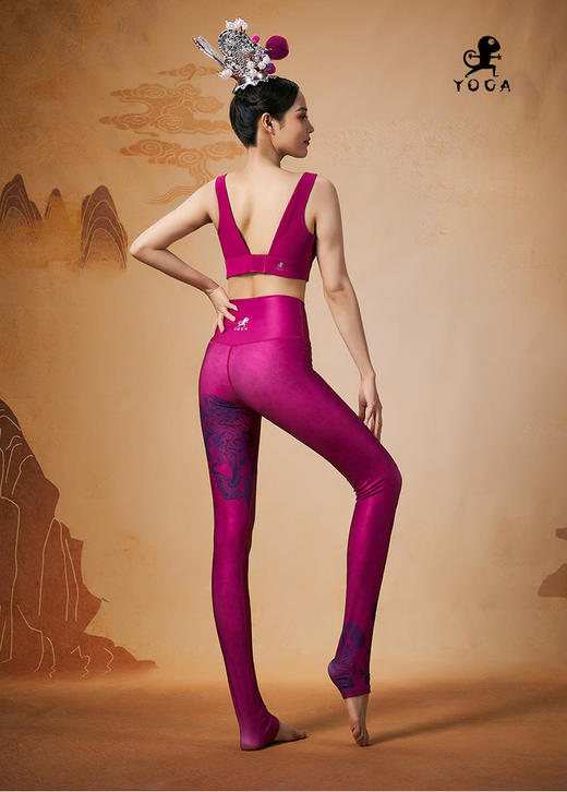 壁虎瑜伽【2402SY281】方领螺纹文胸（一体式胸垫）【5天发货】 商品图4