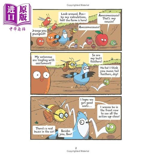 【中商原版】桥梁漫画 豌豆 蜂后和杰伊5 寻找爷爷Pea Bee & Jay #5 Gotta Find Gramps英文原版进口 儿童图画图像小说 6-10岁 商品图2