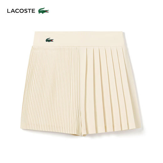 Lacoste法国鳄鱼女士新款时尚百搭短裤GF7474-98 商品图3