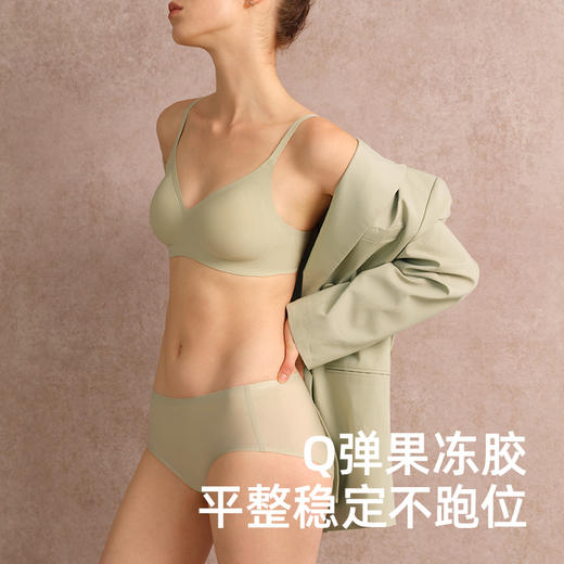 【小光圈】遐无痕内衣女薄款夏软支撑无尺码胸罩中小胸无钢圈文胸 商品图1