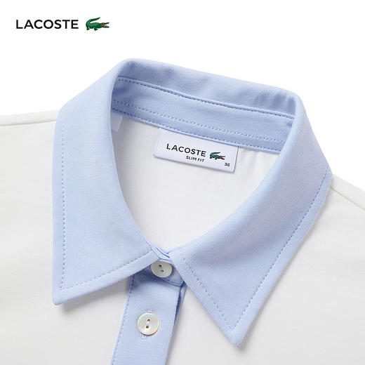 【海南专供价】Lacoste法国鳄鱼女装新款时尚休闲百搭短袖Polo衫DF7107-98 商品图4