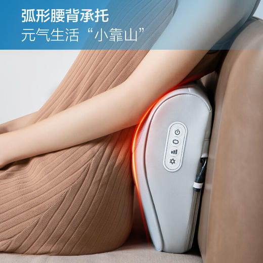 海尔（haier）颈椎按摩器腰部按摩仪按摩枕头颈部肩颈背部按摩靠垫脖子腿足全身父母亲节生日礼物实用送爸爸妈妈 送老公老婆父母亲老人长辈男女士朋友606H 商品图4