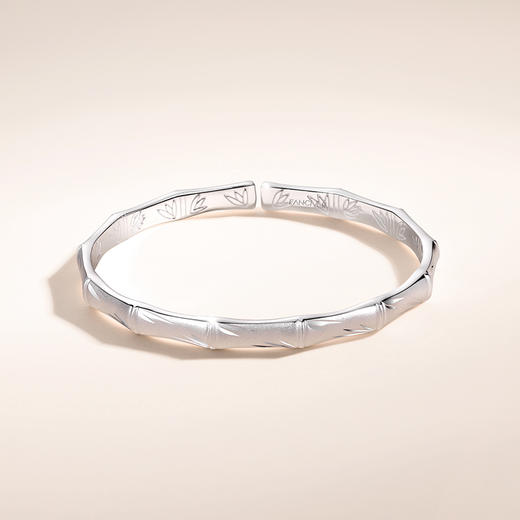 【竹影足银手镯】Fanci范琦999足银手饰送妈妈礼物 下单赠精美礼盒+顺丰速运+运费险 商品图3