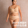遐无痕内裤女春夏薄款纯棉裆中腰底裤高弹不夹臀大码包臀平角裤 商品缩略图1