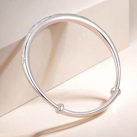 【繁星足银手镯】Fanci范琦【999足银】可调节抽拉手饰礼物送妈妈 下单赠精美礼盒+顺丰速运+运费险 商品图1