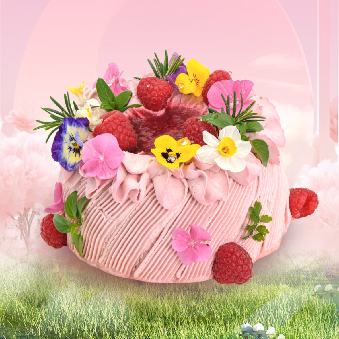 醒春花开 · 树莓酸奶（甄选新鲜树莓，融入酸奶制作，清新不腻）