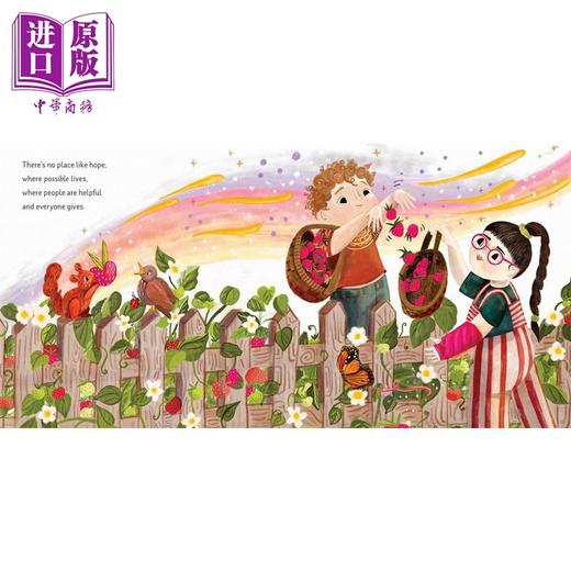 【中商原版】没有什么比希望更美好 Tamisha Anthony Theres No Place Like Hope 英文原版 儿童绘本 图画故事书 精装精品绘本 商品图1