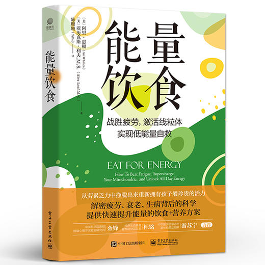 能量饮食 提升能量的饮食和营养方案书 战胜疲劳激活线粒体实现低能量自救 肾上腺疲劳能量大脑功能情绪健康 阿里惠顿 商品图0