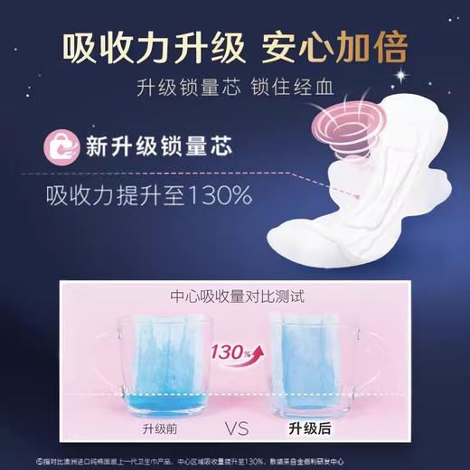 【送收纳凳】高洁丝奢爽纯棉卫生巾日用夜用超值组合12包 商品图1