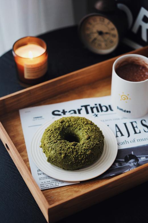 抹茶酥粒贝果 商品图1