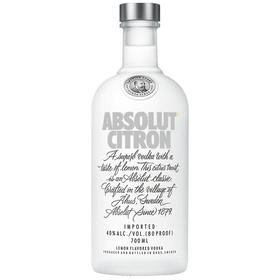 绝对伏特加香草 750ml/瓶 40%vol