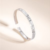 【星河闪耀锤纹足银手镯】Fanci范琦999足银碎冰冰开口手饰 礼物送妈妈 下单赠精美礼盒+顺丰速运+运费险 商品缩略图1
