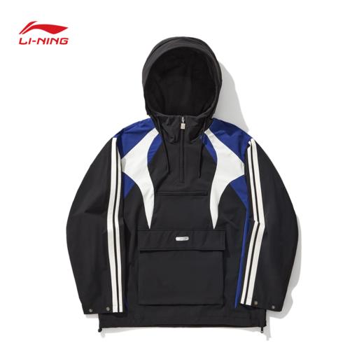 【XL断码】中国李宁男女同款防泼水宽松运动风衣AFDU273 商品图0