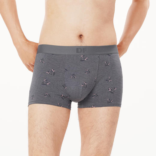 都市丽人都市锋尚日常休闲内裤男棉莫男士内裤平角内裤FK4CB9 商品图1