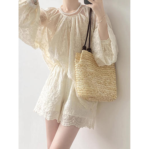 裁缝学苑AQ243天丝长袖上衣+短裤夏季套装纸样女装防晒两件套打板 商品图4